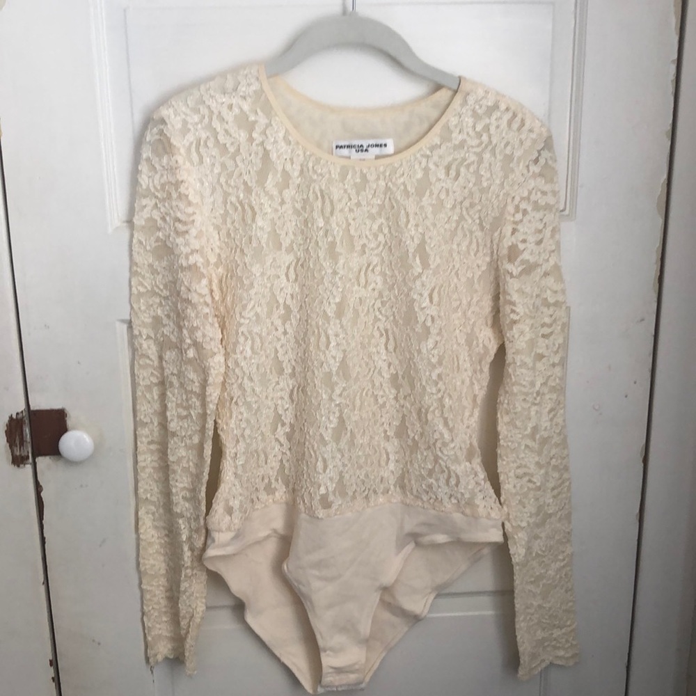 Vintage lace bodysuit